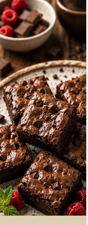 Air Fryer chocolate brownie